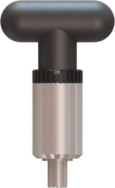 Made in USA - 3/8" Pin Diam, 0.61" Usable Length, T Handle Quick Release Pin - 3.79" OAL - Industrial Tool & Supply