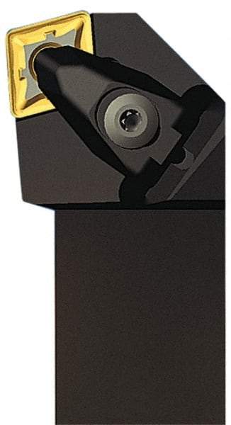 Seco - DCKN, Left Hand Cut, 1" Shank Height x 1" Shank Width, Negative Rake Indexable Turning Toolholder - 6" OAL, CN..54. Insert Compatibility, Series Clamp Lock - Industrial Tool & Supply