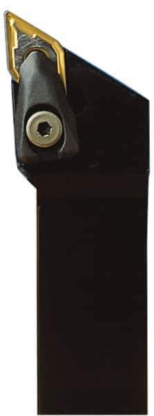 Seco - DDJN, Left Hand Cut, 1" Shank Height x 1" Shank Width, Negative Rake Indexable Turning Toolholder - 6" OAL, DN..33. Insert Compatibility, Series Clamp Lock - Industrial Tool & Supply