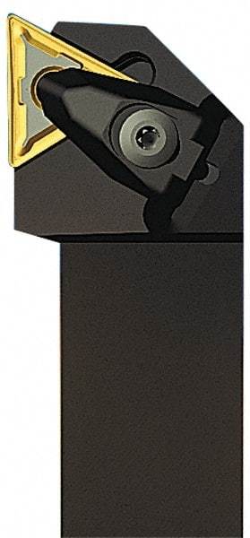 Seco - DTJN, Right Hand Cut, 1" Shank Height x 1" Shank Width, Negative Rake Indexable Turning Toolholder - 6" OAL, TN..43. Insert Compatibility, Series Clamp Lock - Industrial Tool & Supply
