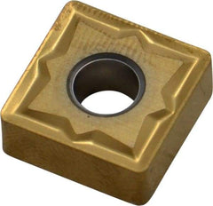 Seco - SNMG432 MR3 Grade TS2000 Carbide Turning Insert - TiAlN/TiN Finish, 90° Square, 1/2" Inscr Circle, 3/16" Thick, 1/32" Corner Radius - Industrial Tool & Supply