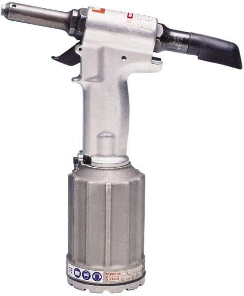 HUCK - Up to 1/4" Capacity, Air Riveting Hammer - 0.683" Long Stroke, 1/4" Inlet - Industrial Tool & Supply