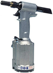 HUCK - Up to 1/4" Capacity, Air Riveting Hammer - 0.743" Long Stroke, 1/4" Inlet - Industrial Tool & Supply