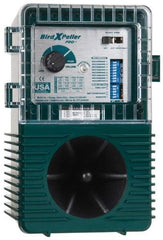 Bird-X - 1 Acre Coverage Electronic Animal Repellent - AC Adapter, Batteries, Targets Gulls, Pigeons, Sparrows, Starlings - Industrial Tool & Supply