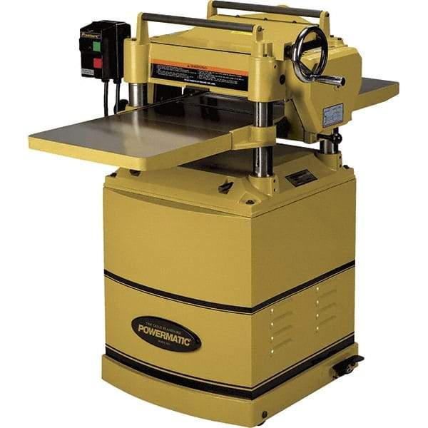 Jet - Planer Machines Cutting Width (Inch): 15 Depth of Cut (Inch): 1/4 - Industrial Tool & Supply