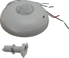 Leviton - 450 Square Ft. Coverage, Infrared Occupancy Sensor Wall Switch - 24 VDC, Off-White - Industrial Tool & Supply