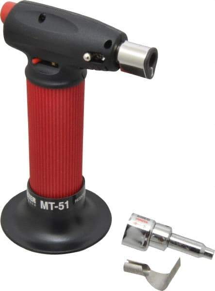 Master Appliance - Tabletop Butane Torch - 2 hr Operating Time - Exact Industrial Supply