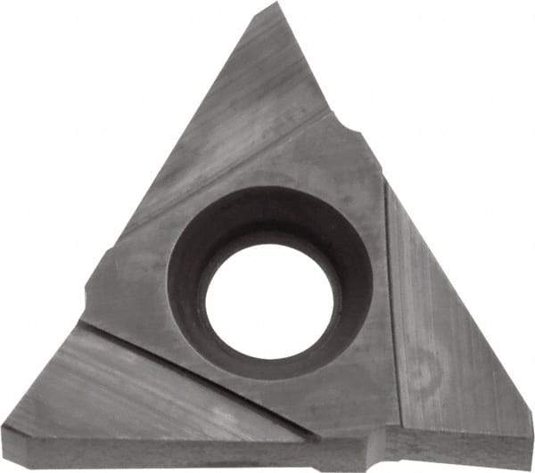 Kyocera - 32TPMC NG Grade TC30, 1/8" Cutting Width Cermet Grooving Insert - 5/32" Max Depth of Cut, Neutral, Uncoated - Industrial Tool & Supply