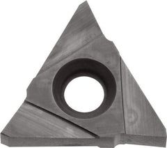 Kyocera - 32TPMC NG Grade TC30, 1/8" Cutting Width Cermet Grooving Insert - 5/32" Max Depth of Cut, Neutral, Uncoated - Industrial Tool & Supply