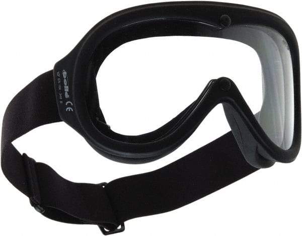 bolle SAFETY - Size Universal, Clear Anti-Fog & Scratch Resistant Lens, Safety Goggles - Indirect Vent, Black Frame - Industrial Tool & Supply