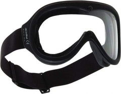 bolle SAFETY - Size Universal, Clear Anti-Fog & Scratch Resistant Lens, Safety Goggles - Indirect Vent, Black Frame - Industrial Tool & Supply