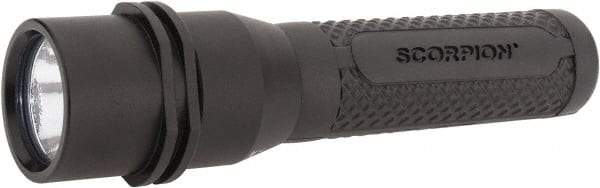 Streamlight - White LED Bulb, 200 Lumens, Industrial/Tactical Flashlight - Black Aluminum Body, 2 CR123A Lithium Batteries Included - Industrial Tool & Supply