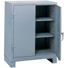 Lyon - 3 Shelf Locking Storage Cabinet - Industrial Tool & Supply