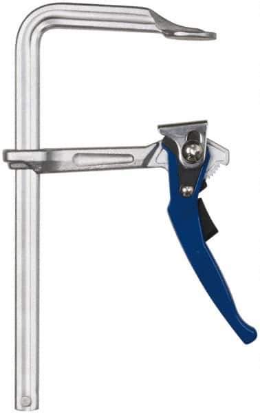 Gibraltar - 4-3/4" Deep Throat, 20" Max Capacity, Standard Sliding Arm Clamp - 1,200 Lb Clamping Pressure - Industrial Tool & Supply