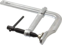 Gibraltar - 5-1/2" Throat Depth, 7-7/8" Max Capacity, Standard Sliding Arm Clamp - 2,600 Lb Clamping Pressure - Industrial Tool & Supply