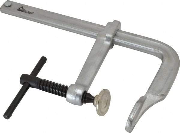Gibraltar - 4-3/4" Throat Depth, 7-7/8" Max Capacity, Standard Sliding Arm Clamp - 2,200 Lb Clamping Pressure - Industrial Tool & Supply