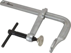 Gibraltar - 4-3/4" Throat Depth, 7-7/8" Max Capacity, Standard Sliding Arm Clamp - 2,200 Lb Clamping Pressure - Industrial Tool & Supply