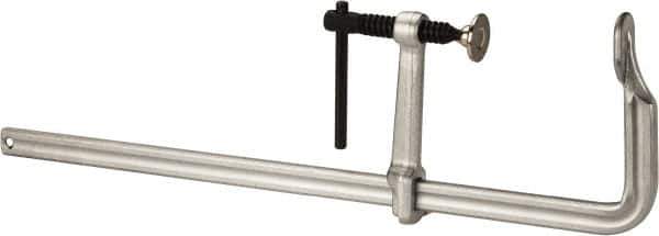 Gibraltar - 4-3/4" Throat Depth, 19-11/16" Max Capacity, Standard Sliding Arm Clamp - 1,650 Lb Clamping Pressure - Industrial Tool & Supply