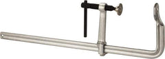 Gibraltar - 4-3/4" Throat Depth, 19-11/16" Max Capacity, Standard Sliding Arm Clamp - 1,650 Lb Clamping Pressure - Industrial Tool & Supply