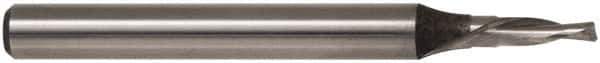 Onsrud - 1/4" Cutting Diam x 3/4" Length of Cut, 2 Flute, Downcut Spiral Router Bit - Uncoated, Right Hand Cut, High Speed Steel, 3-1/4" OAL x 1/2" Shank Diam, Double Edge, 19 to 32° Helix Angle - Industrial Tool & Supply