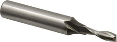 Onsrud - 1/4" Cutting Diam x 3/4" Length of Cut, 2 Flute, Upcut Spiral Router Bit - Uncoated, Right Hand Cut, High Speed Steel, 3-1/4" OAL x 1/2" Shank Diam, Double Edge, 19 to 32° Helix Angle - Industrial Tool & Supply