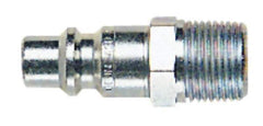 CEJN - 3/8 Male NPT ARO Pneumatic Hose High Flow Connector - Steel Zinc-Plated, 1/4" Body Diam - Industrial Tool & Supply