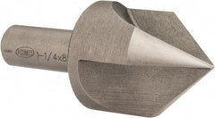 Keo - 1-1/4" Head Diam, 1/2" Shank Diam, 3 Flute 82° High Speed Steel Countersink - Industrial Tool & Supply