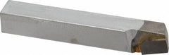 Made in USA - 7/16 x 7/16" Shank, Lead Angle Turning Single Point Tool Bit - BL-7, Grade C2 - Exact Industrial Supply