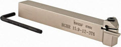 Iscar - HGH, Internal, Right Hand, 0.236" Max Depth of Cut, 0.118" Max Groove Width, Indexable Grooving Tool Holder - GRIP 3.., HGN 30.. Insert Compatibility, 5/8" Shank Height, 5/8" Shank Width, 5" OAL - Industrial Tool & Supply