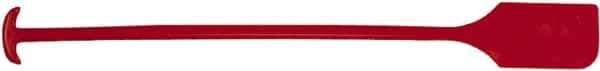 Remco - Red Polypropylene Mixing Paddle without Holes - 52" Overall Length - Industrial Tool & Supply
