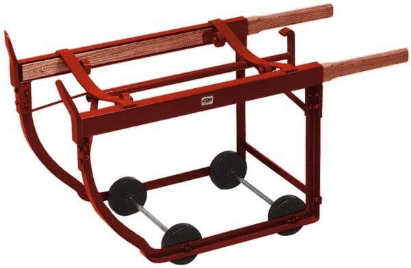 Value Collection - 1,000 Lb Load Capacity, 15, 30 & 55 Gal Drum Cradle - 20-1/2" High - Industrial Tool & Supply