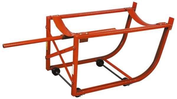 Value Collection - 600 Lb Load Capacity, Tilting Drum Cradle - 19-1/2" Wide x 21" High - Industrial Tool & Supply