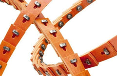 Fenner Drives - Section B/17, 21/32" Wide, 5 m Outside Length, V-Belt - Link Style V-Belt, No. L01B5 - Industrial Tool & Supply