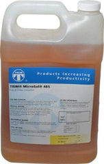 Master Fluid Solutions - Trim MicroSol 485, 1 Gal Bottle Cutting & Grinding Fluid - Semisynthetic, For Machining - Industrial Tool & Supply