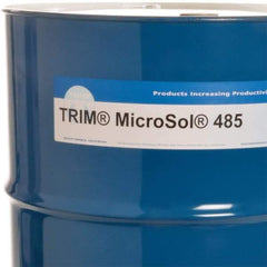 Master Fluid Solutions - Trim MicroSol 485, 54 Gal Drum Cutting & Grinding Fluid - Semisynthetic, For Machining - Industrial Tool & Supply