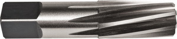 Union Butterfield - 1" Pipe, 1.212" Diam, 1.103" Small End Diam, 1-1/8" Straight Shank, 1-3/4" Flute, Taper Pipe Reamer - Industrial Tool & Supply