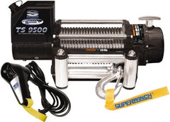 Superwinch - 9,500 Lb Capacity, 95' Cable Length, Automotive Heavy-Duty Recovery Winch - Industrial Tool & Supply