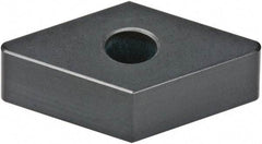 Kennametal - DNMA333 S0820 Grade KB1340 PCBN Turning Insert - Uncoated, 55° Diamond, 3/8" Inscr Circle, 3/16" Thick, 3/64" Corner Radius - Industrial Tool & Supply