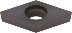 Kennametal - DCGW32.52 S0415MT Grade KB1345 PCBN Turning Insert - Uncoated, 55° Diamond, 3/8" Inscr Circle, 5/32" Thick, 1/32" Corner Radius - Industrial Tool & Supply