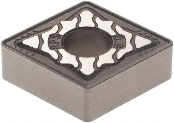 Walter - CNMG432 RP5 Grade WPP10S Carbide Turning Insert - TiCN/Al2O3/TiN Finish, 80° Diamond, 1/2" Inscr Circle, 3/16" Thick, 1/32" Corner Radius - Industrial Tool & Supply