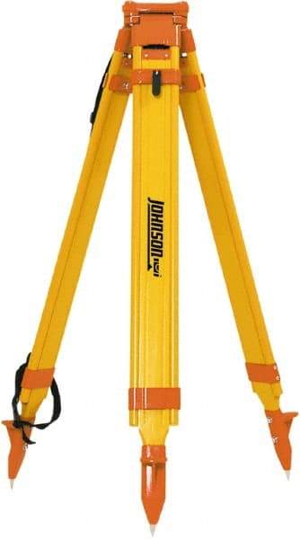 Johnson Level & Tool - Laser Level Tripod - Use With 5/8 Inch, 11 Threaded Laser Levels - Industrial Tool & Supply
