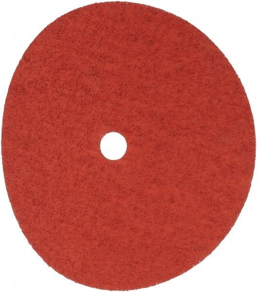 3M - 9-1/8" Diam 7/8" Hole 36+ Grit Fiber Disc - Very Coarse Grade, Ceramic, 6,600 Max RPM, Series 987C - Industrial Tool & Supply