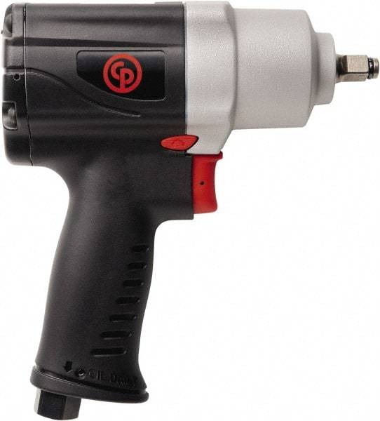 Chicago Pneumatic - 3/8" Drive, 9,400 RPM, 415 Ft/Lb Torque Impact Wrench - Pistol Grip Handle, 1,700 IPM, 20 CFM, 90 psi, 1/4" NPT Inlet - Industrial Tool & Supply
