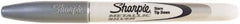 Sharpie - Metallic Silver Permanent Marker - Fine Tip - Industrial Tool & Supply
