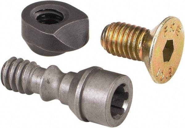 Kennametal - Spare Parts Package for Indexable Clamping Units - Series KM Micro Quick Change - Industrial Tool & Supply
