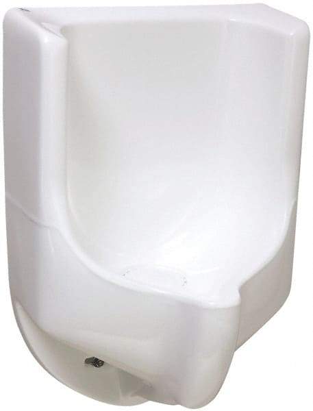 Waterless - White Waterless Urinal - 28" High x 18" Wide x 14" Deep - Industrial Tool & Supply