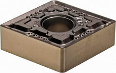 Walter - CNMG431 NMS Grade WSM10 Carbide Turning Insert - TiAlN/Al2O3/ZrCN Finish, 80° Diamond, 1/2" Inscr Circle, 3/16" Thick, 1/64" Corner Radius - Industrial Tool & Supply