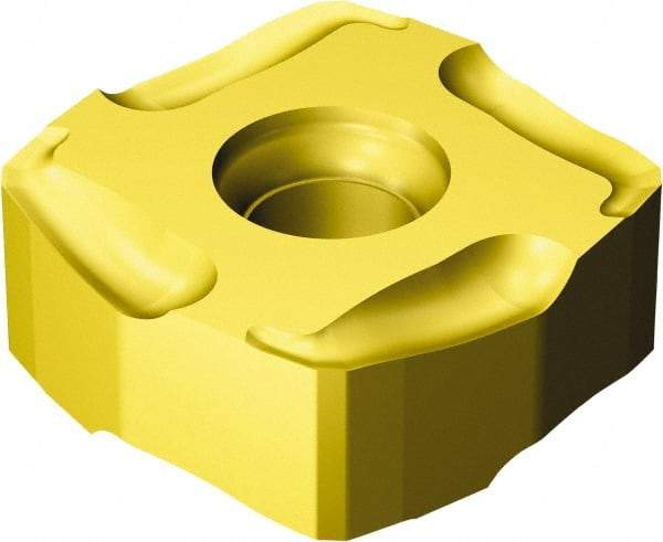 Sandvik Coromant - L3651505 KM Grade K20W Carbide Milling Insert - TiCN/Al2O3/TiN Finish, 5.56mm Thick, 15mm Inscribed Circle, 0.3mm Corner Radius - Industrial Tool & Supply
