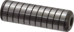 Holo-Krome - 5/8" Diam x 2" Pin Length 4000 Alloy Steel Pull Out Dowel Pin - Black Luster Finish, C 47-58 & C 60 (Surface) Hardness, 1 Beveled & 1 Threaded End - Industrial Tool & Supply