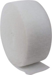 Made in USA - 90' Long x 14" Wide x 1" Thick Polyester Media Air Filter Media Roll - MERV 5, 85% Arrestance Efficiency, 500 FPM Max Air Flow, 0.14" wpg Init Resist, 1" wpg Final Resist, 30% Particle Capture Efficiency, Use with Any Unit - Industrial Tool & Supply